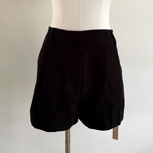 Reformation Mel Pleated Trouser Shorts